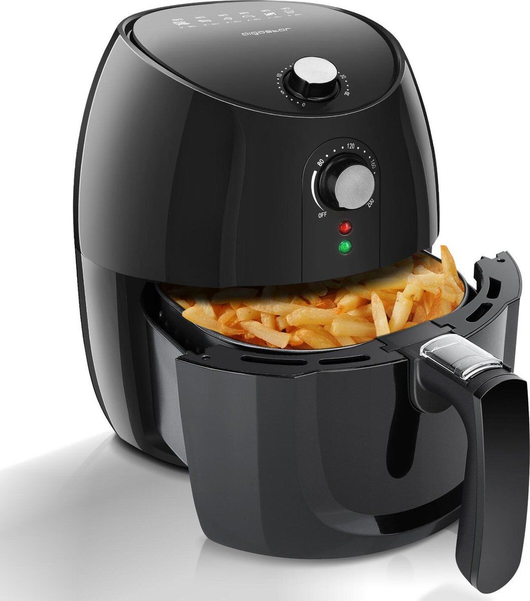 Aigostar Hayden 30PYC - Airfryer - Hetelucht Friteuse - Zwart Aigostar Hayden 30PYC - Airfryer - Hetelucht Friteuse - Zwart