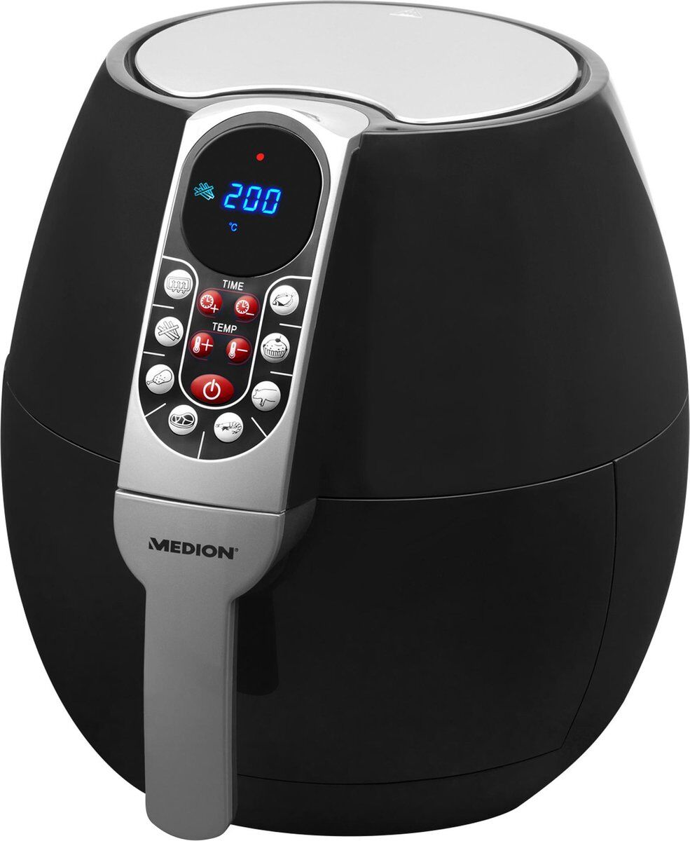 Airfryer MD 17320 | Vetvrij frituren | Digitaal bedieningspaneel | Automatische programma's | 2,8L inhoud Airfryer MD 17320 | Vetvrij frituren | Digitaal bedieningspaneel | Automatische programma's | 2,8L inhoud